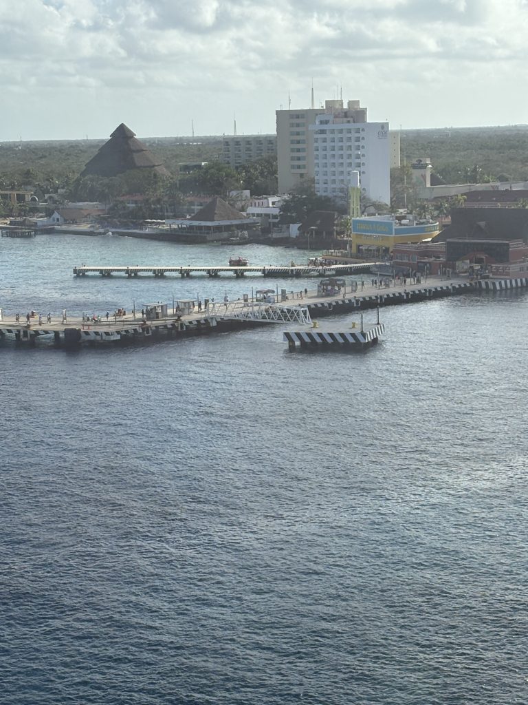 cozumel port view