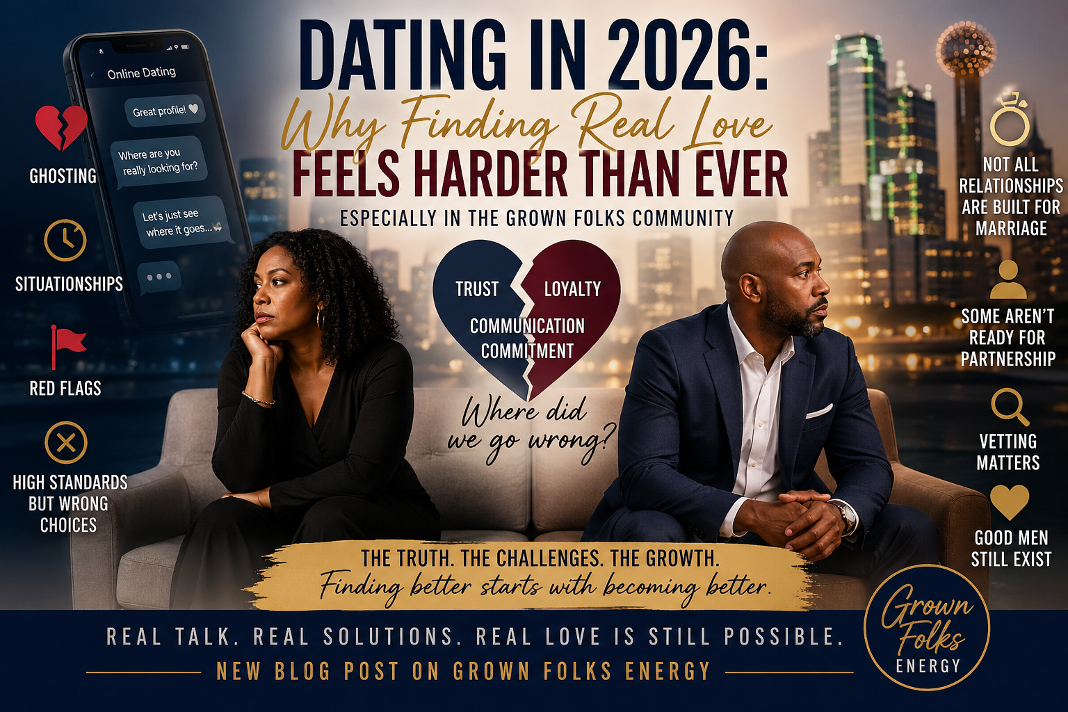 grown folks dating challenges